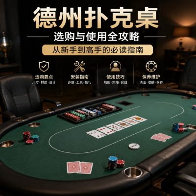 德州扑克桌选购与使用全攻略：从新手到高手的必读指南