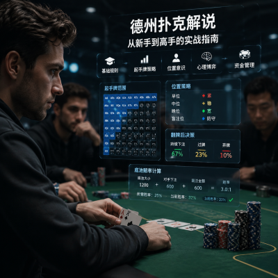 德州扑克解说:从新手到高手的实战指南
