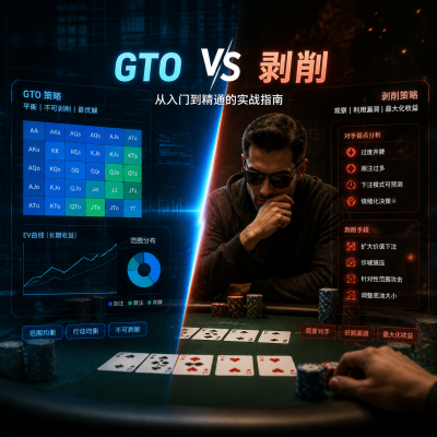 德州扑克GTOvs剥削：从入门到精通的实战指南