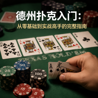 德州扑克入门：从零基础到实战高手的完整指南