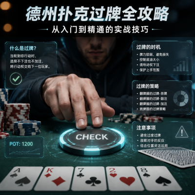 德州扑克过牌全攻略：从入门到精通的实战技巧