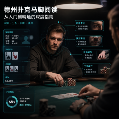 德州扑克马脚阅读：从入门到精通的深度指南